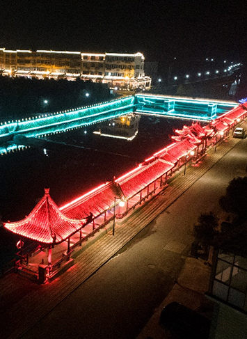 Projek Perancangan Pemandangan Malam Bandar Tuankou